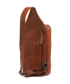 Rotterdam Slingbag Rindsleder cognac