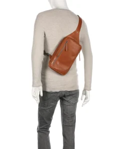 Rotterdam Slingbag Rindsleder cognac