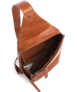Rotterdam Slingbag Rindsleder cognac