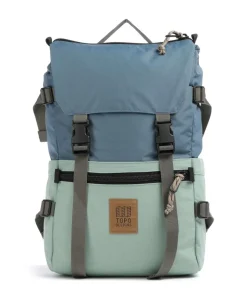 Rover Classic Rucksack 15″ recyceltes Nylon blau/grün