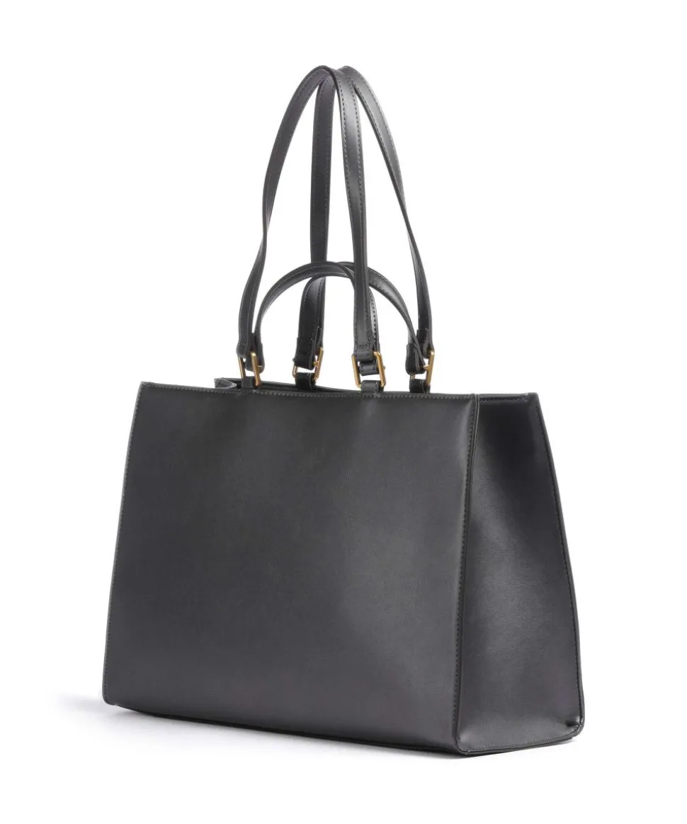 Rubino Shopper Lederimitat schwarz