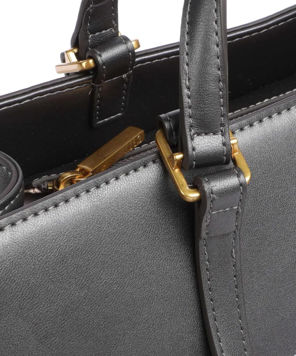 Rubino Shopper Lederimitat schwarz