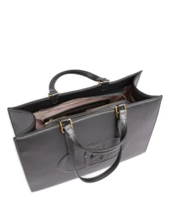 Rubino Shopper Lederimitat schwarz