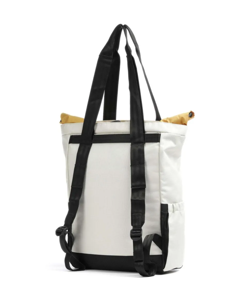 Ruckas Rucksack-Tasche 15″ recyceltes Polyester elfenbein