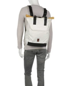 Ruckas Rucksack-Tasche 15″ recyceltes Polyester elfenbein