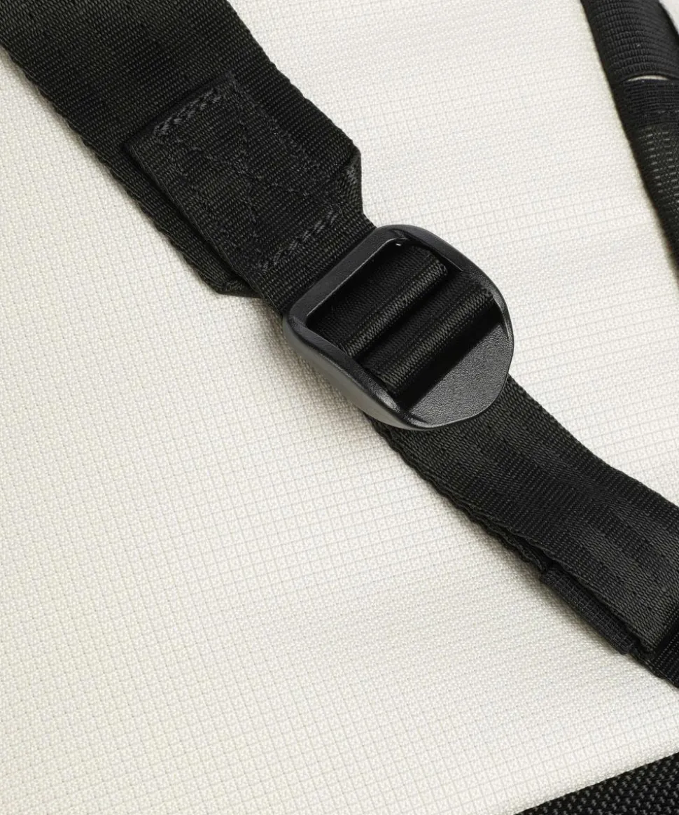 Ruckas Rucksack-Tasche 15″ recyceltes Polyester elfenbein