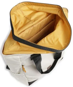 Ruckas Rucksack-Tasche 15″ recyceltes Polyester elfenbein