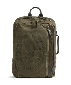 Rucksack 15″ Baumwolle olivgrün