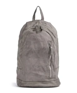 Rucksack 13″ fein genarbtes Rindsleder grau