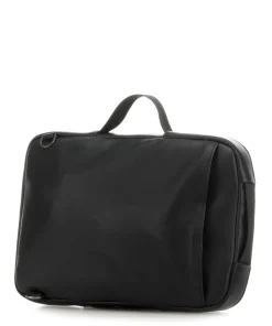 Rucksack 13″ Lederimitat schwarz