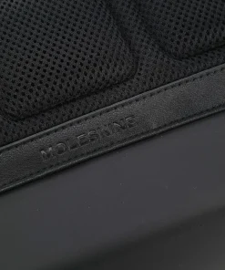 Rucksack 15″ Lederimitat schwarz