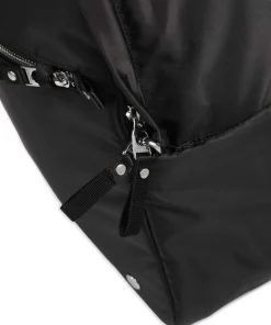 Rucksack 13″ recyceltes Polyester schwarz