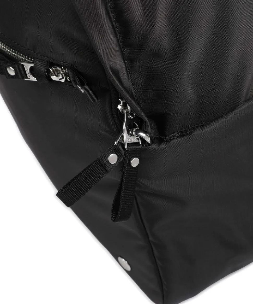 Rucksack 13″ recyceltes Polyester schwarz