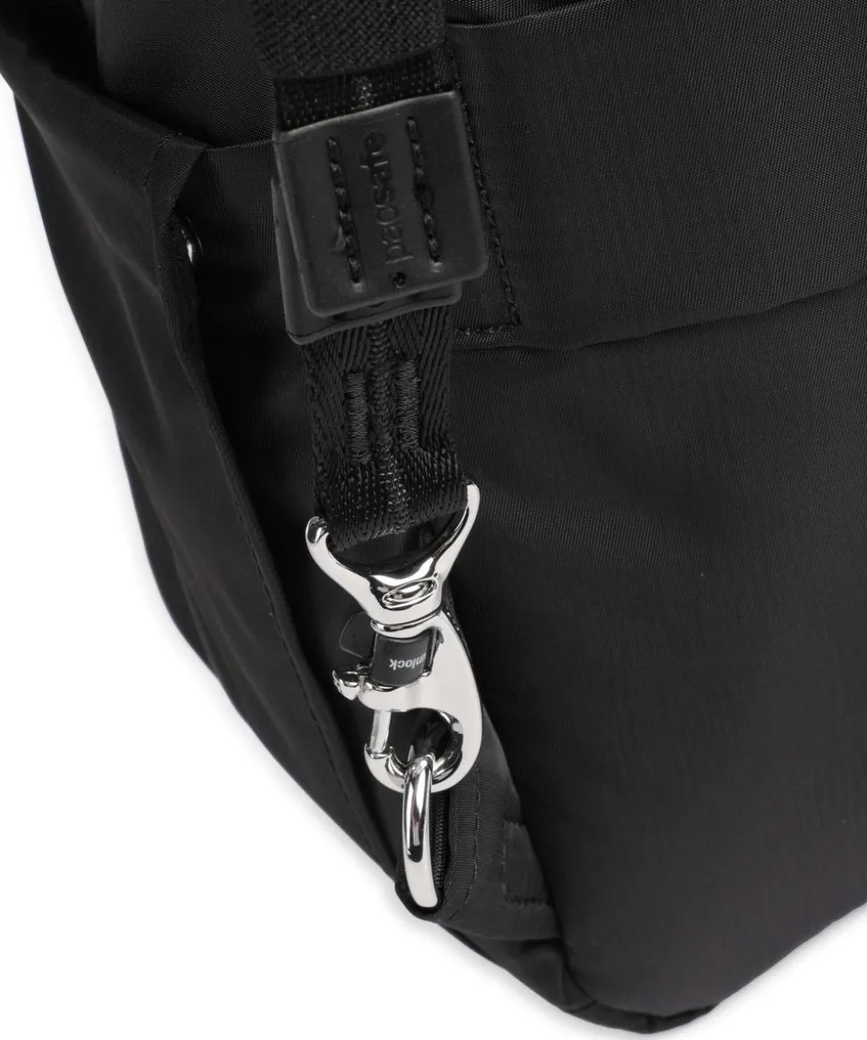 Rucksack 13″ recyceltes Polyester schwarz