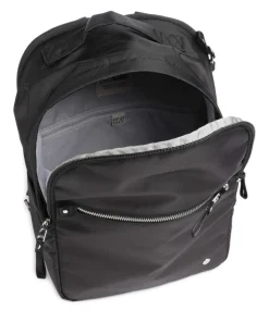 Rucksack 13″ recyceltes Polyester schwarz