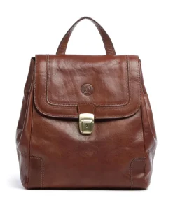 Rucksack Leder braun