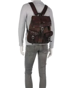 Rucksack Textil dunkelbraun