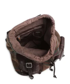 Rucksack Textil dunkelbraun