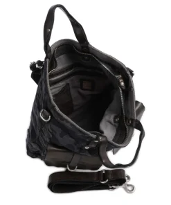 Rucksack-Tasche Baumwolle graublau