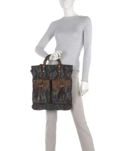 Rucksack-Tasche Baumwolle mehrfarbig