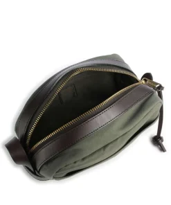 Rugged Twill Kulturbeutel grün 24 cm