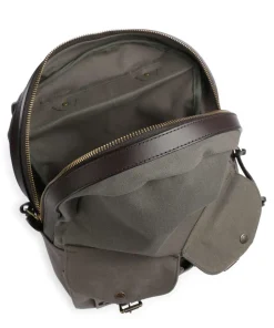 Rugged Twill Large Rucksack Baumwolle graugrün