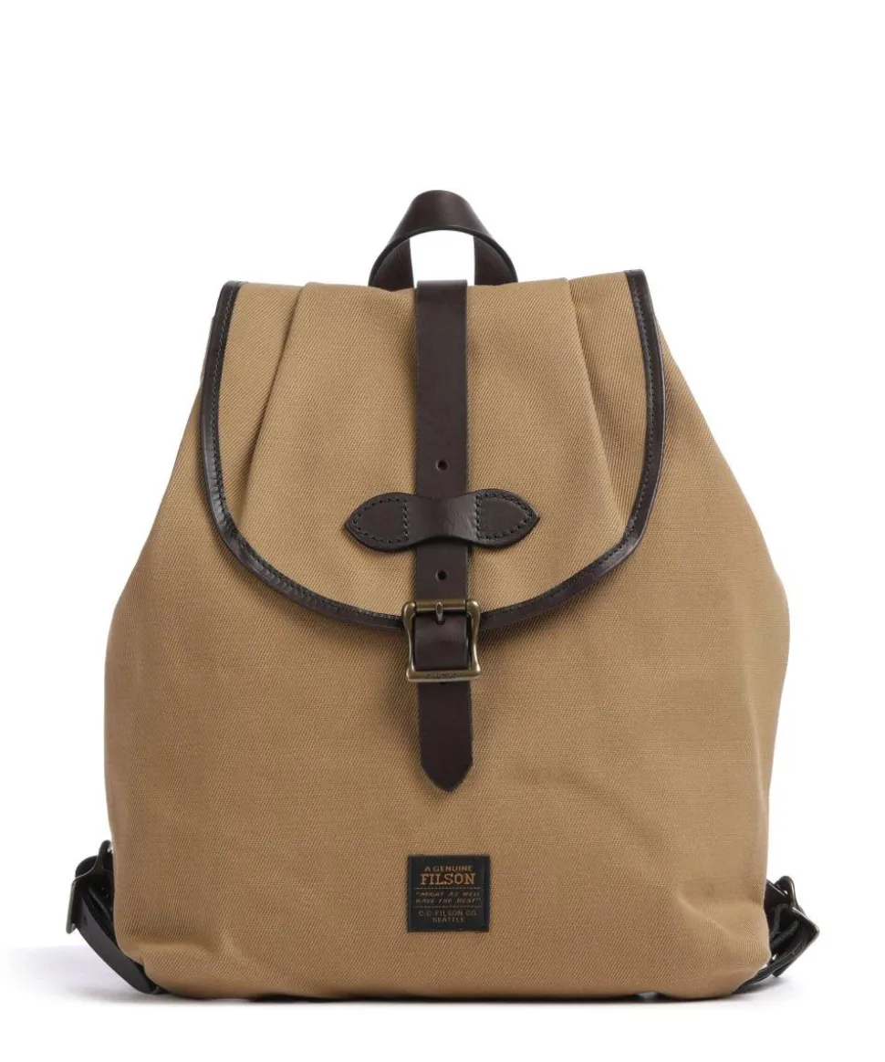 Rugged Twill Rucksack Baumwolle tan