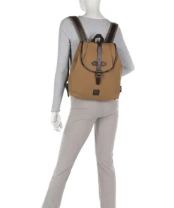 Rugged Twill Rucksack Baumwolle tan