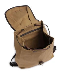 Rugged Twill Rucksack Baumwolle tan