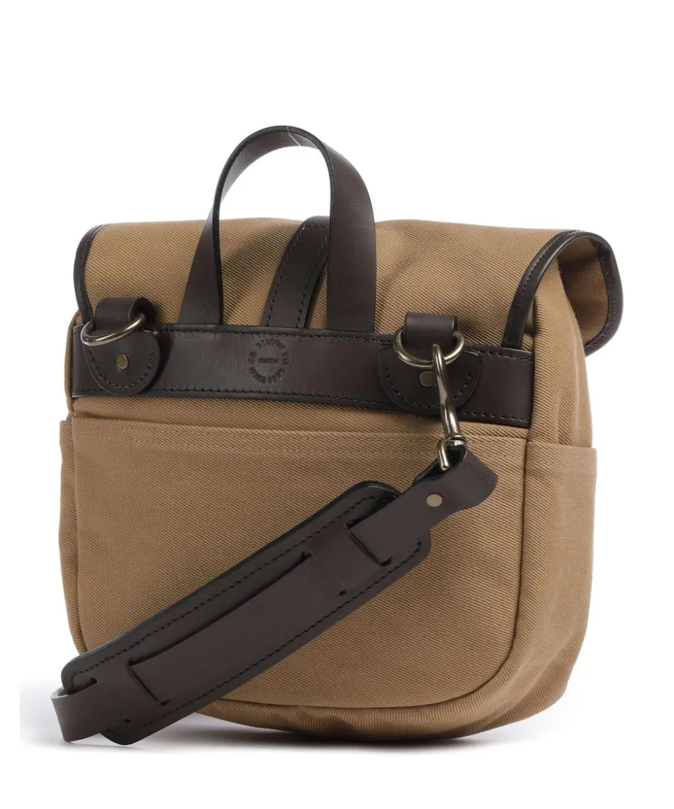 Rugged Twill Umhängetasche Canvas hellbraun