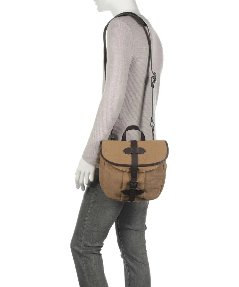 Rugged Twill Umhängetasche Canvas hellbraun