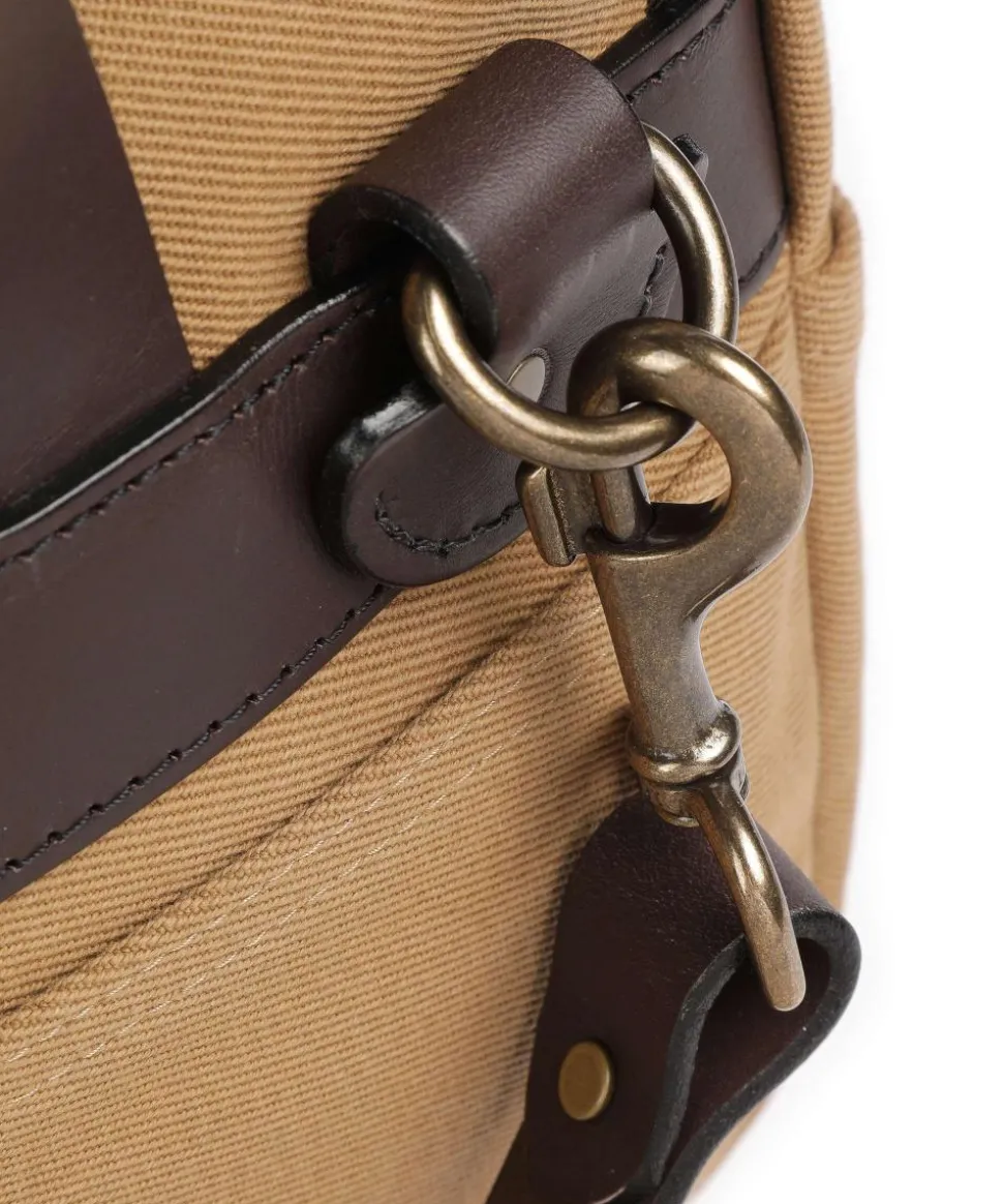 Rugged Twill Umhängetasche Canvas hellbraun