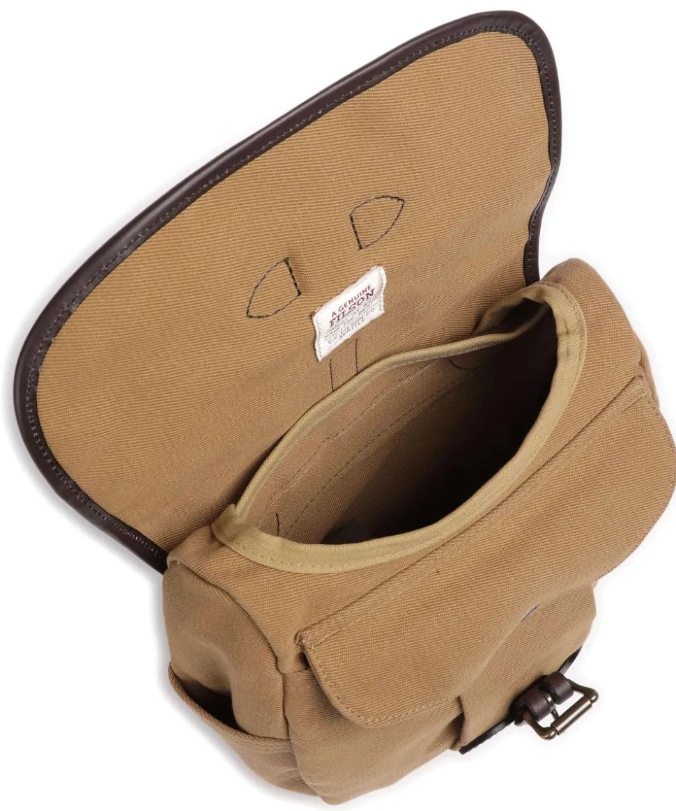 Rugged Twill Umhängetasche Canvas hellbraun