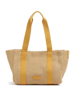 Runja Shopper Polypropylen beige/gelb