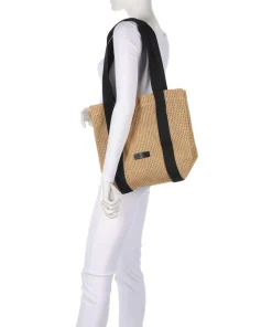 Runja Shopper Polypropylen beige/schwarz
