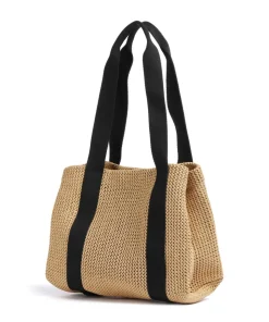 Runja Shopper Polypropylen beige/schwarz