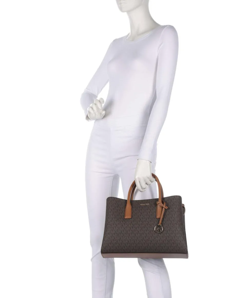 Ruthie Handtasche Canvas dunkelbraun