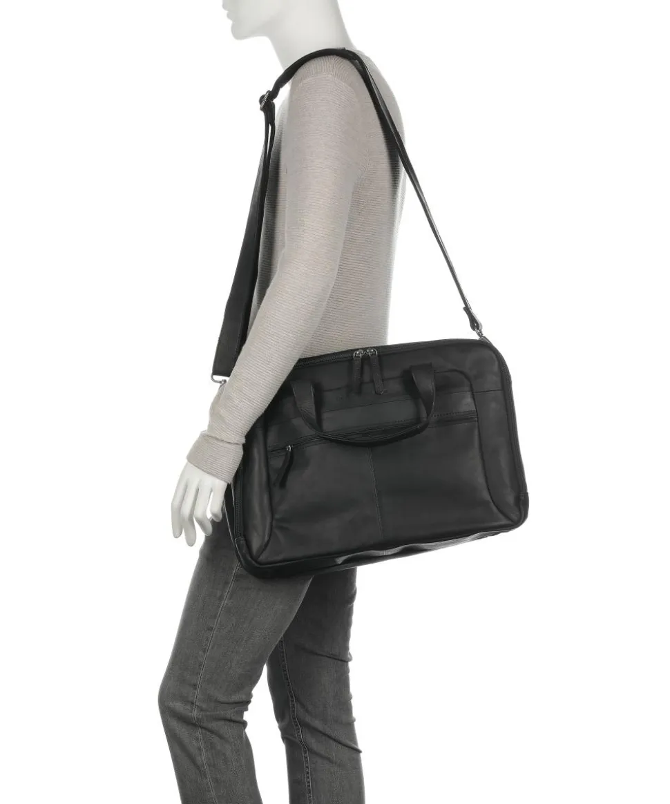 Ryan Aktentasche 17″ Pull-Up Rindsleder schwarz