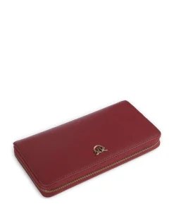 Ryder Geldbörse fein genarbtes Leder wein
