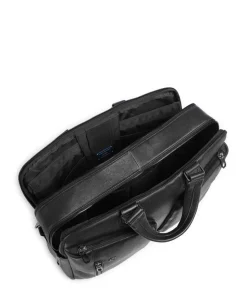 S134 Aktentasche 16″ genarbtes Rindsleder schwarz