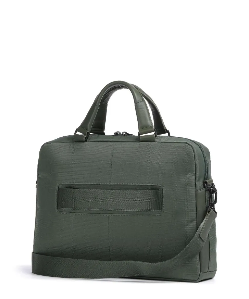 S136 Aktentasche 14″ Nylon dunkelgrün