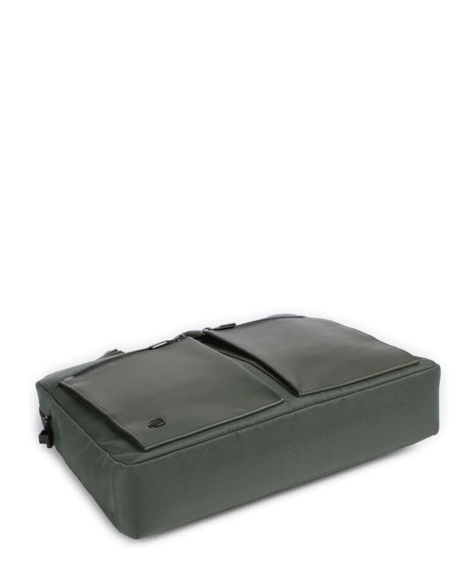 S136 Aktentasche 14″ Nylon dunkelgrün