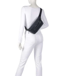 S134 Gürteltasche genarbtes Rindsleder navy