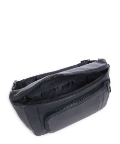 S134 Gürteltasche genarbtes Rindsleder navy