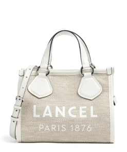 S Handtasche Textil elfenbein