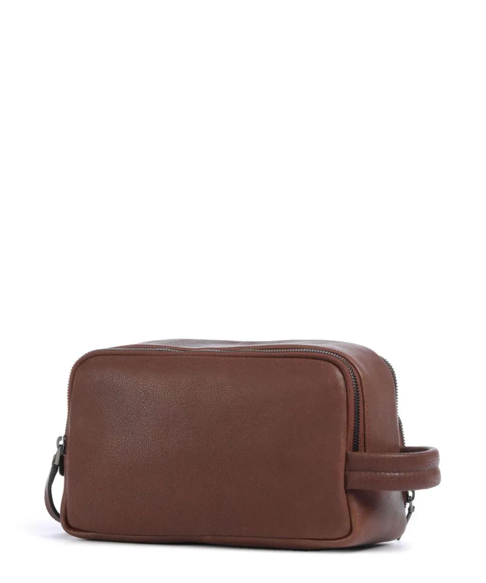 S134 Kulturbeutel braun 24 cm