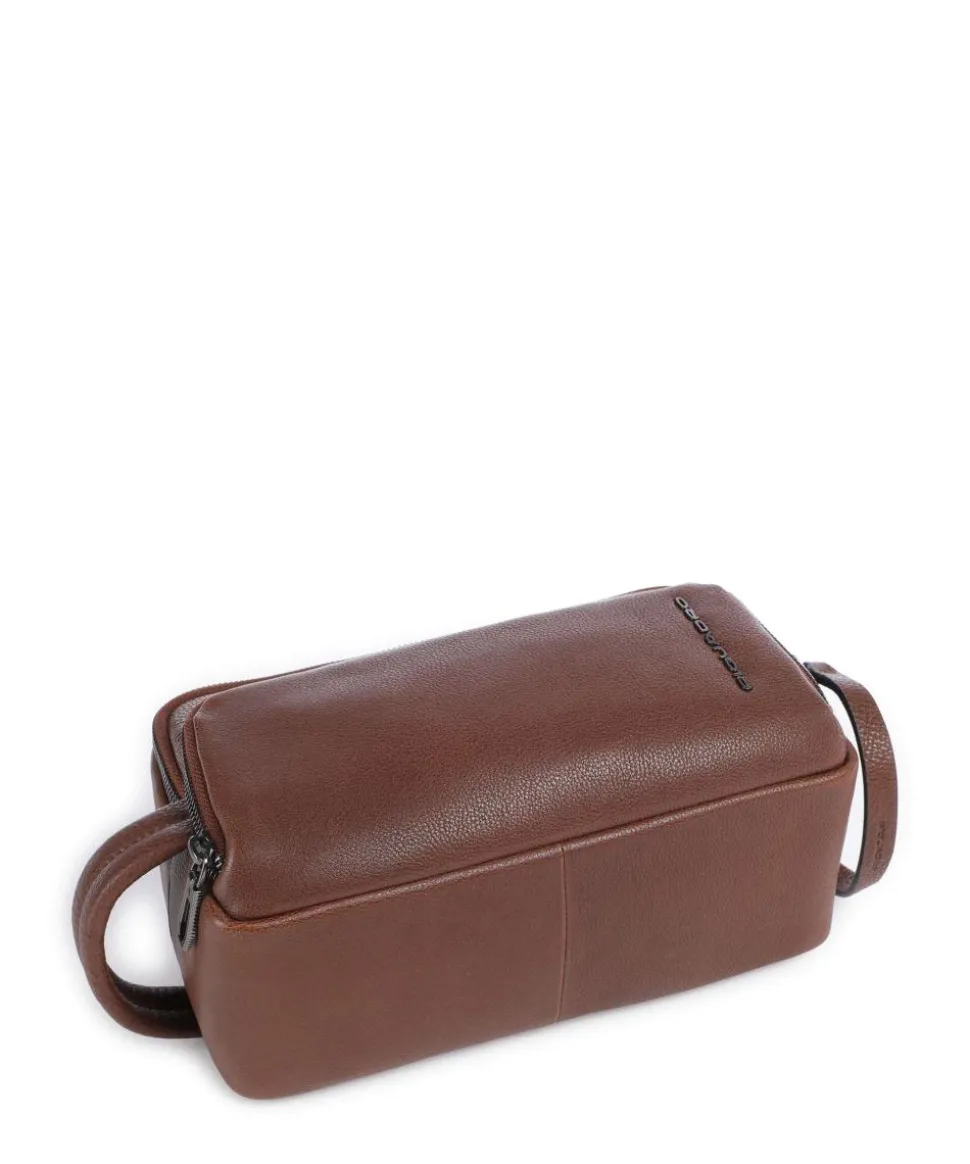 S134 Kulturbeutel braun 24 cm