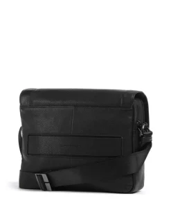 S134 Kuriertasche genarbtes Rindsleder schwarz