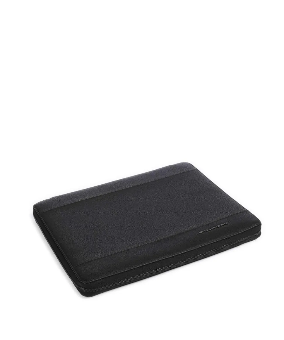 S134 Mappe genarbtes Rindsleder schwarz