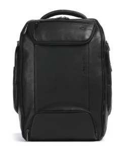 S134 Rucksack 14″ genarbtes Rindsleder schwarz